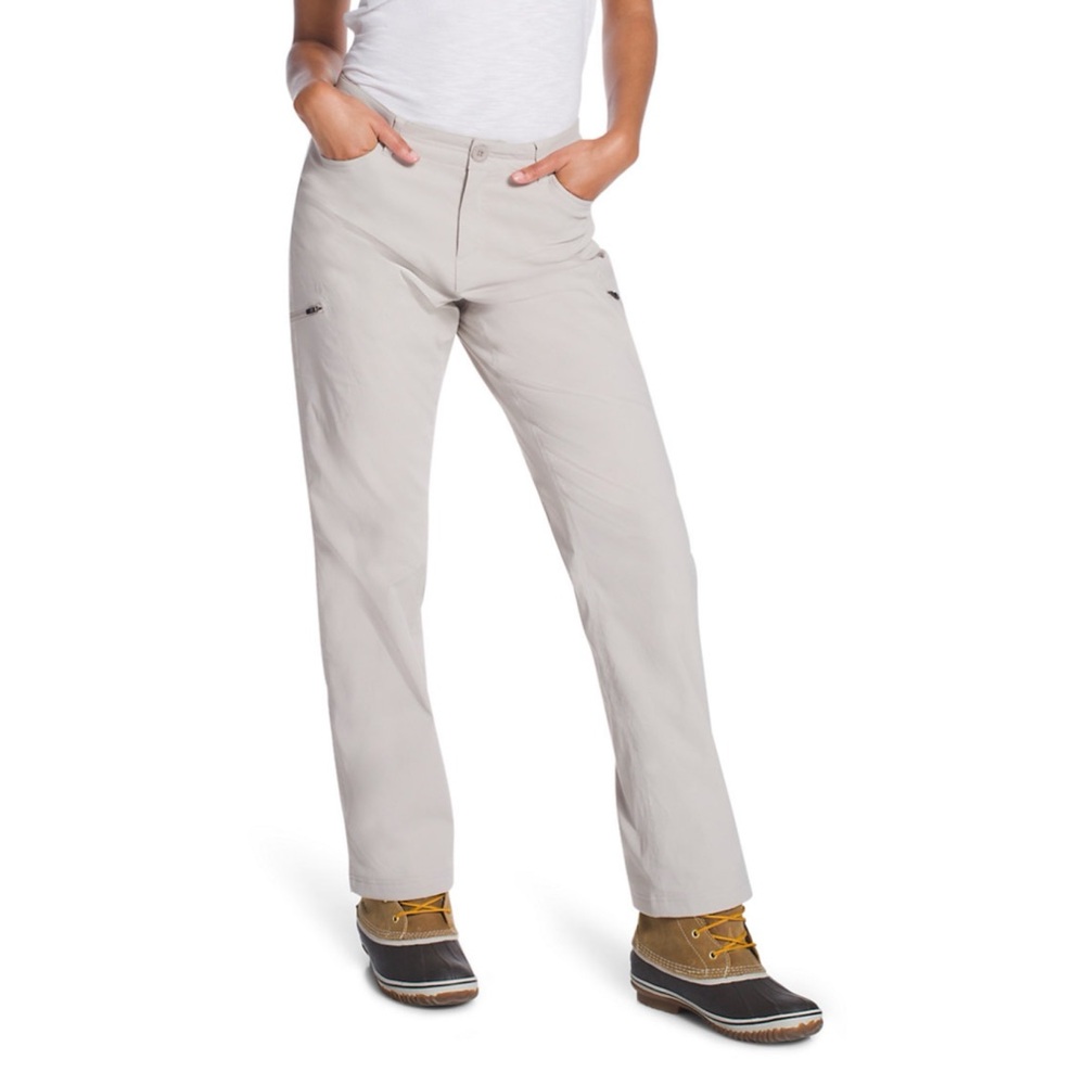 NWT Eddie Bauer Rainier Lined UPF 50 Pants Gray Size 16